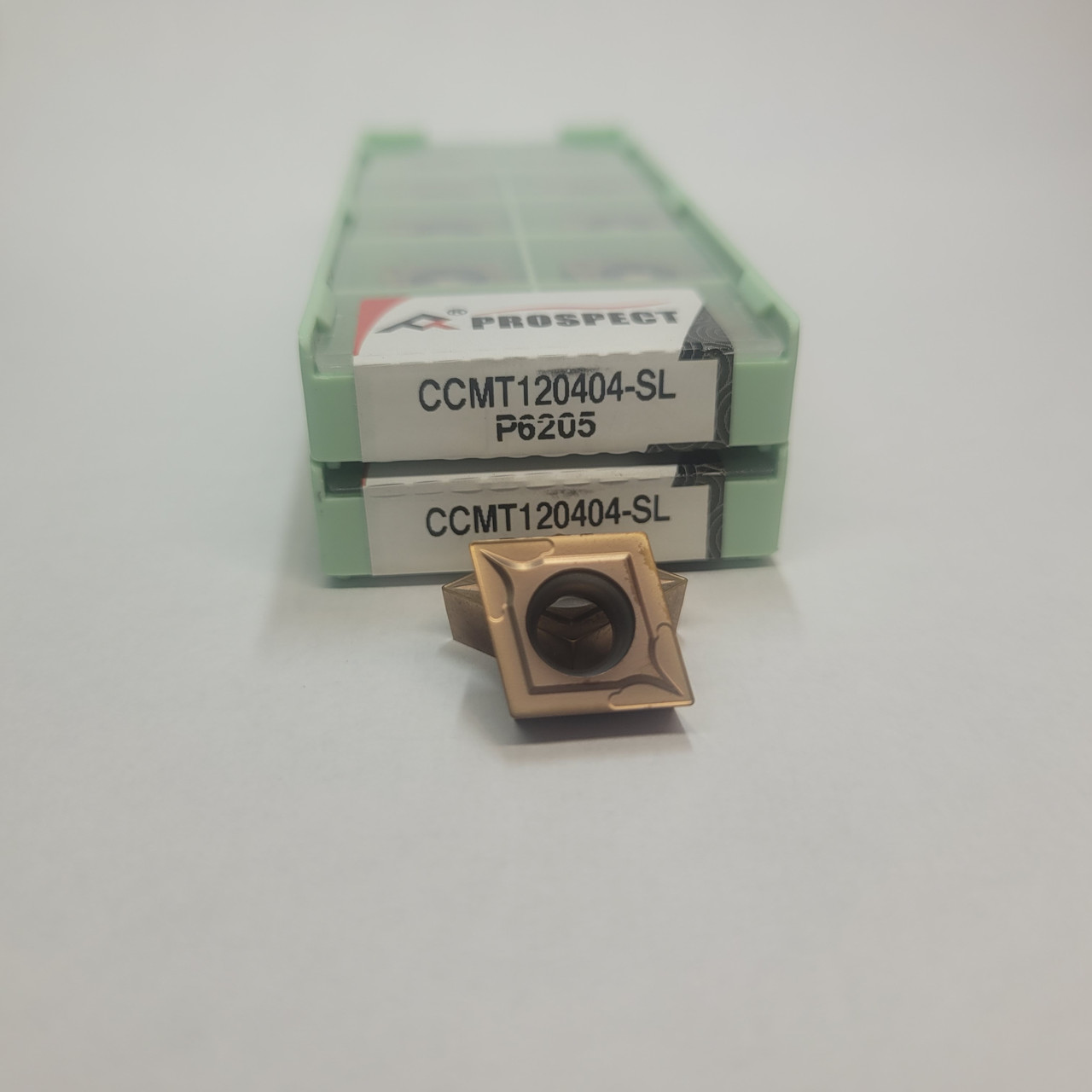 CCMT120404-SL P6205 PROSPECT (Сталь, Нержавіюча сталь) Твердосплавна пластина
