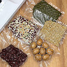 Комплект вакуумний пакувальник і рулони 2 шт. по 30 см Вакууматор Vacuum Sealer і рулони для вакуумування, фото 10