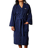 Махровий халат Lacoste 1159841820 (Синій One size), фото 2