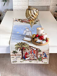 Новорічна доріжка на стіл гобеленова TOPINO