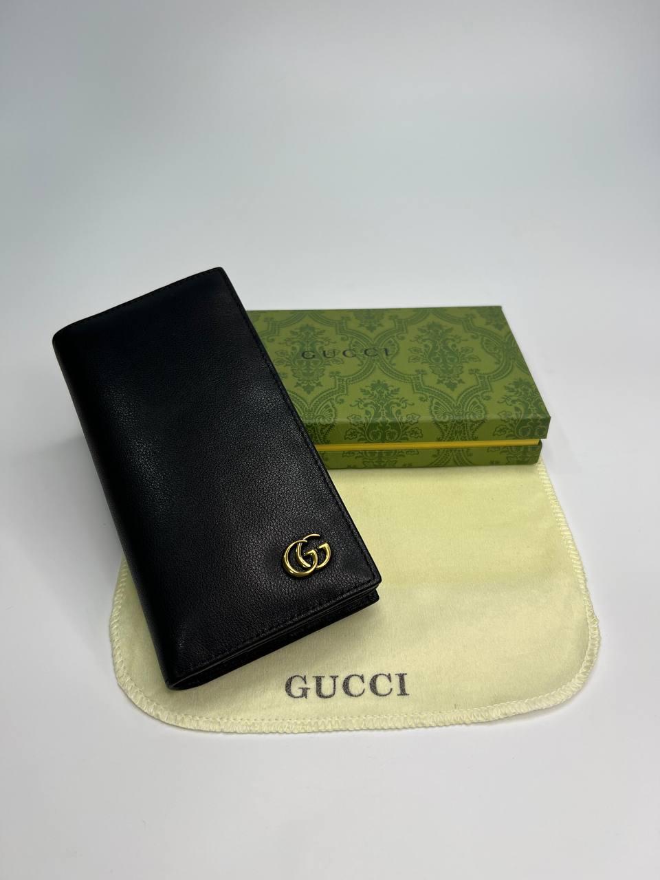 Чоловічий чорний клатч Gucci, фото 1