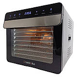 Професійний дегідратор Tekhniko DH-08A-BK (8 сталевих лотків) — сушарка для фруктів, овочів, грибів, м'яса, фото 6