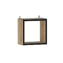 Полиця навісна з ДСП Бруклін Дуб крафт золотий Мебель Сервіс