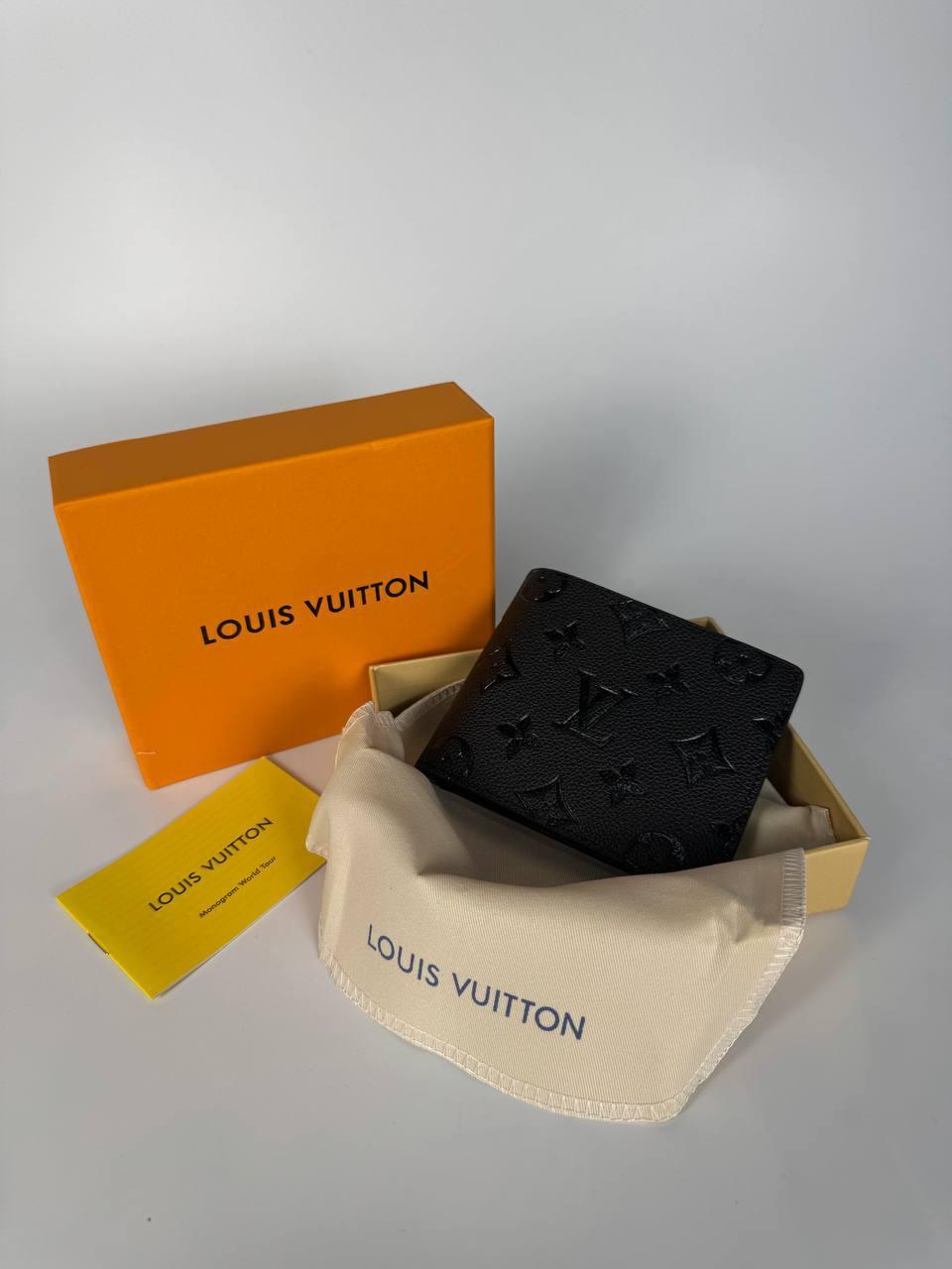 Чоловічий чорний Гаманець Louis Vuitton, фото 1