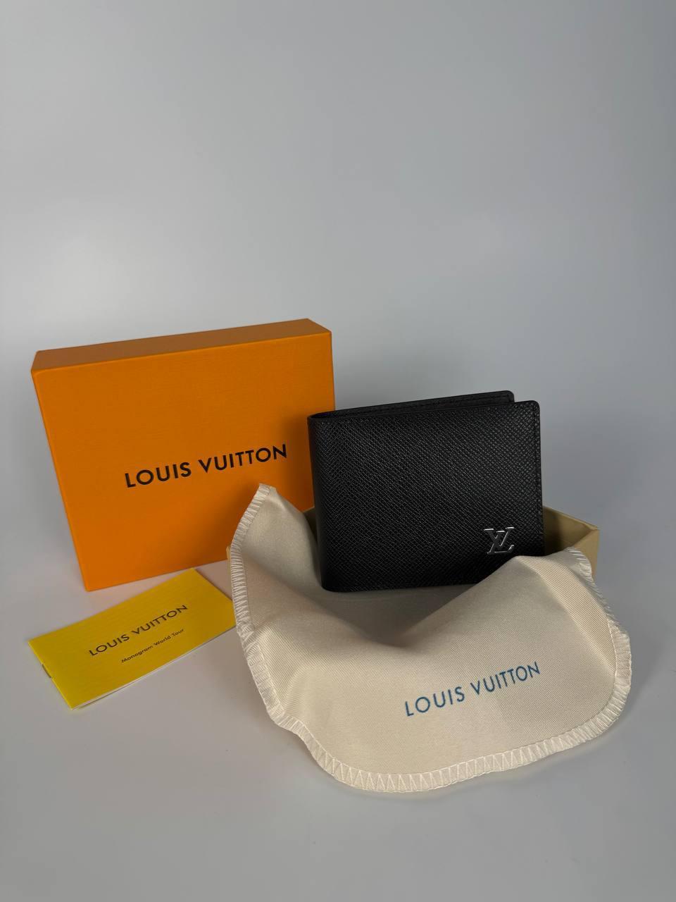 Чоловічий чорний Гаманець Louis Vuitton, фото 1