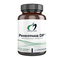 Designs for Health Probiophage DF / Пробіотик із бактеріофагами для підтримки мікробіому 60 капсул