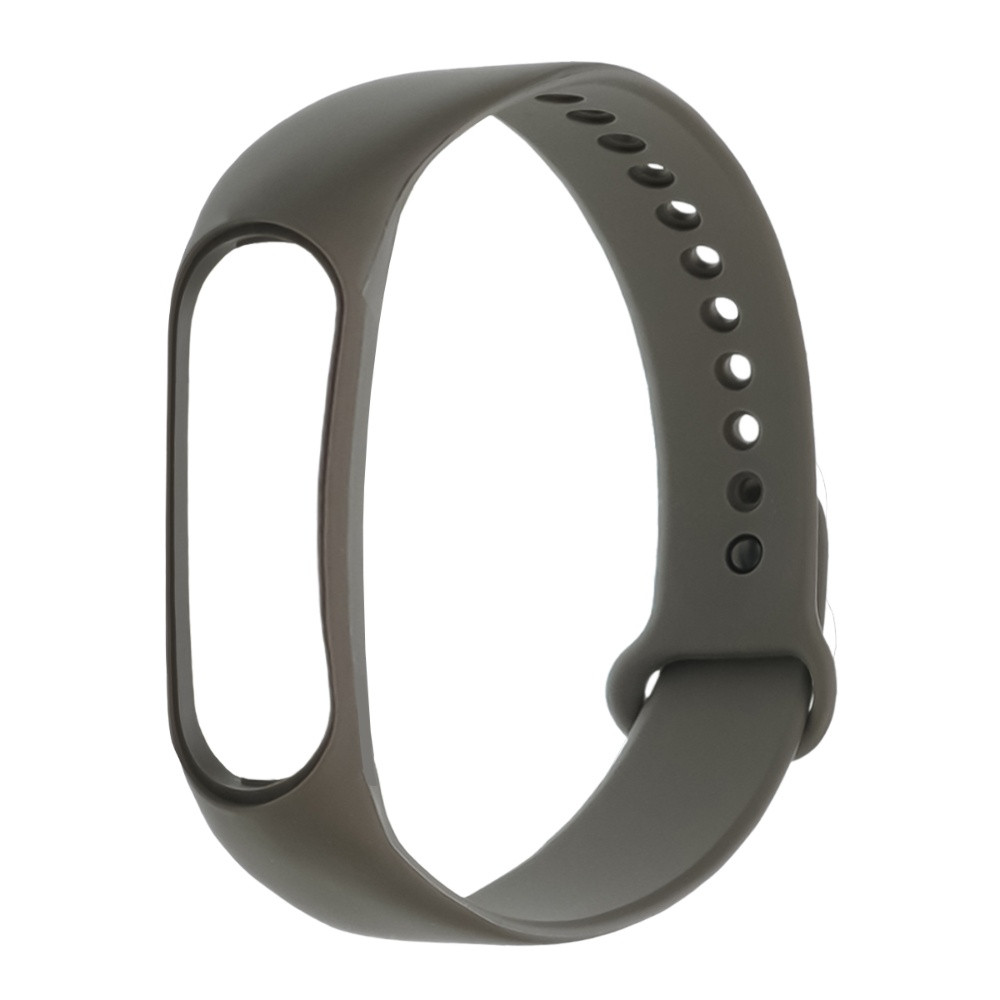 Ремінець для Xiaomi Mi Band 7 силіконовий, браслет для фітнес-трекера, Dark Grey (30/36)
