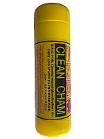 Тряпка для мытья, вытирания  автомомиля желтая замшевая  66*43 см 200 грамм класс А ( в тубе )