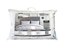 Подушка Біла Лінія Leleka-Textile 50x70 білий страйп (1902/6517)