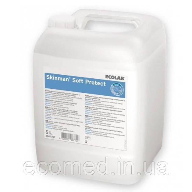 Антисептик для рук Ecolab Скінман Софт Протект 5л, фото 1