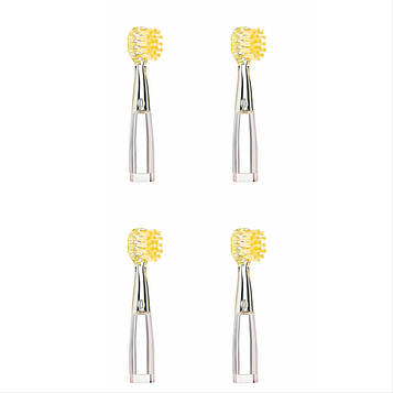 Насадки для дитячої зубної щітки MEDICA+ Kidsbrush 2.0 yellow (4 шт)