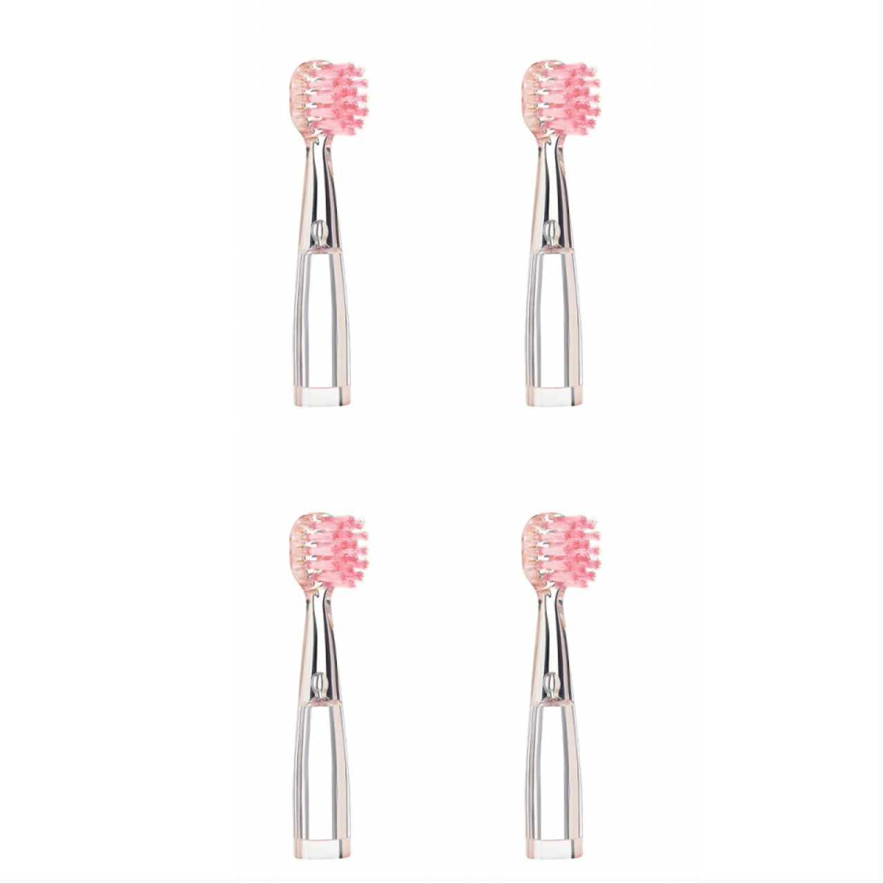 Насадки для дитячої зубної щітки MEDICA+ Kidsbrush 2.0 pink (4 шт ), фото 1