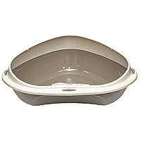 Туалет для котів кутовий Shuttle 49x40x17,5 см