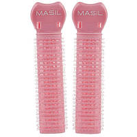 Бігуді-кліпси для волосся Masil Peach Girl Hair Roller Pins Рожевий 2 шт (8809744061139)