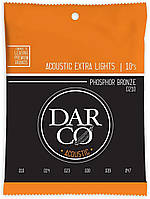 Струни для акустичної гітари Martin D210 Darco Phosphor Bronze Extra Light Acoustic Guitar Strings 10/47