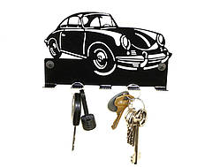 Вішалка для ключів ключниця Ferrum Ретро-колір чорний (ВК001)