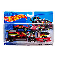 Дитячий ігровий набір машинок Bambi T-H708-1 (Red) з трейлером