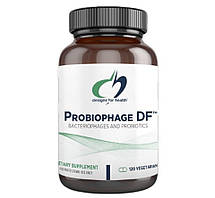Designs for Health Probiophage DF / Пробіотик із бактеріофагами для підтримки мікробіому 120 капсул
