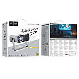 Проєктор Hoco DT5 версія Android 1080P metal gray, фото 9