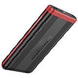 Автомобільний пуско-зарядний пристрій Бустер Hoco QS5 6000 mAh з ліхтарем black, фото 5