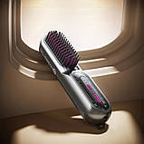 Електричний гребінець випрямляч для волосся Hoco HP45 gray, фото 8