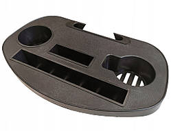 Полиця-підсклянник для шезлонгів Kontrast Faro Black