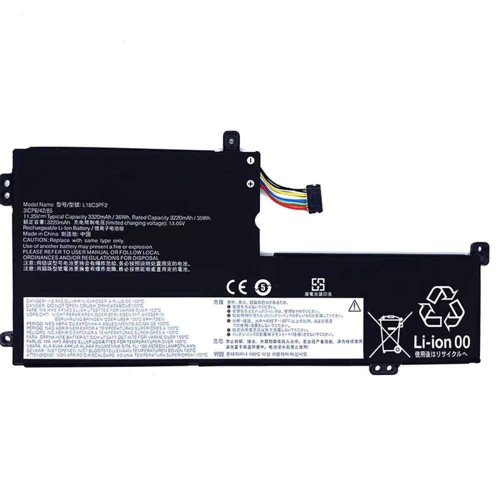 Батарея для ноутбука Lenovo IdeaPad L340-17IWL L340-17API (L18C3PF2 L18M3PF2 L18D3PF1) 11.25V 3320mAh, фото 1