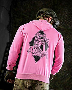 Тактична худі MAKLIN міномет рожева ДЛ7062