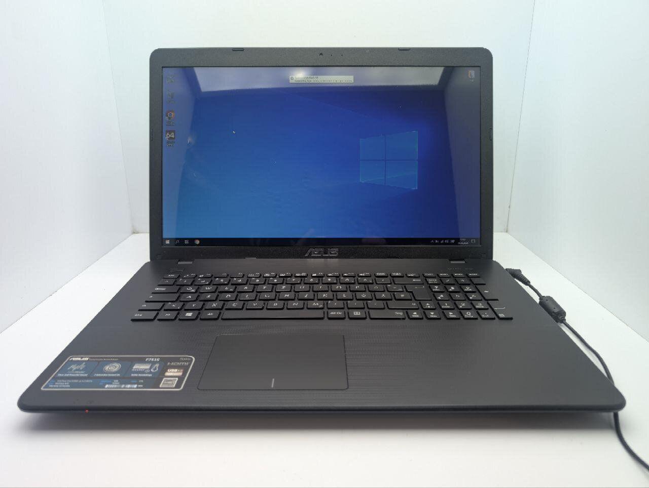 Б/в Ноутбук Asus F751S 17.3” 1600x900| Celeron N3060| 8 GB RAM| 120 GB SSD| HD