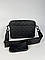Сумка-месенджер Louis Vuitton 2 в 1 чорний в шахматку- у комплекті гаманець, фото 2