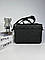 Сумка-месенджер Louis Vuitton 2 в 1 чорний в шахматку- у комплекті гаманець, фото 4