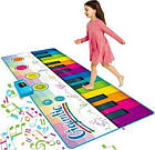 Великий музичний килимок, супербарвиста клавіатура, фото 2