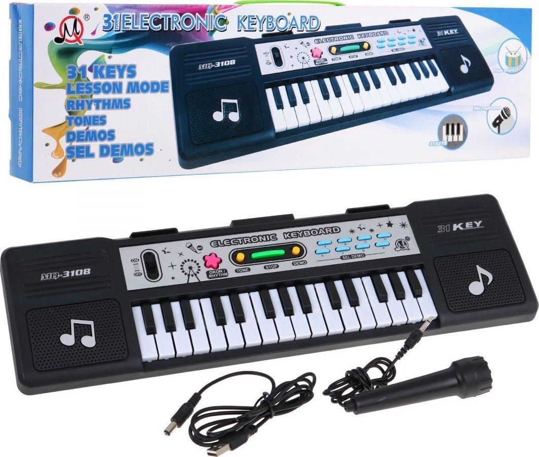Дитячий синтезатор на 31  клавішу для дітей 5+, фото 1