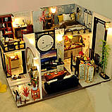 Румбокс Будиночок Тінь бамбука Джяннань DIY House Bamboo Shadow Jiangnan Інтер'єрний конструктор TD-18, фото 4