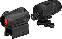 Комплект Sig Optics коліматор ROMEO-MSR Gen II 2 MOA і магніфер JULIET3-MICRO 3X22MM