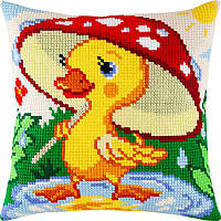 Набір для вишивки хрестом Чарівниця Z-11 Подушка Каченя
