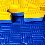 Мат-пазл WCG EVA 100х100х2 см - синьо-жовтий, фото 5
