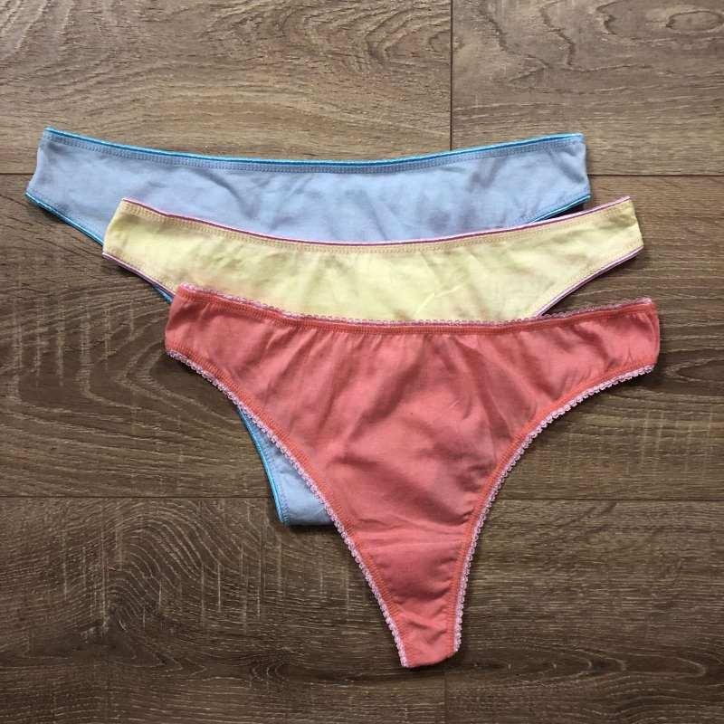 Труси жіночі стрінги Асорті Туреччина розмір L, фото 1