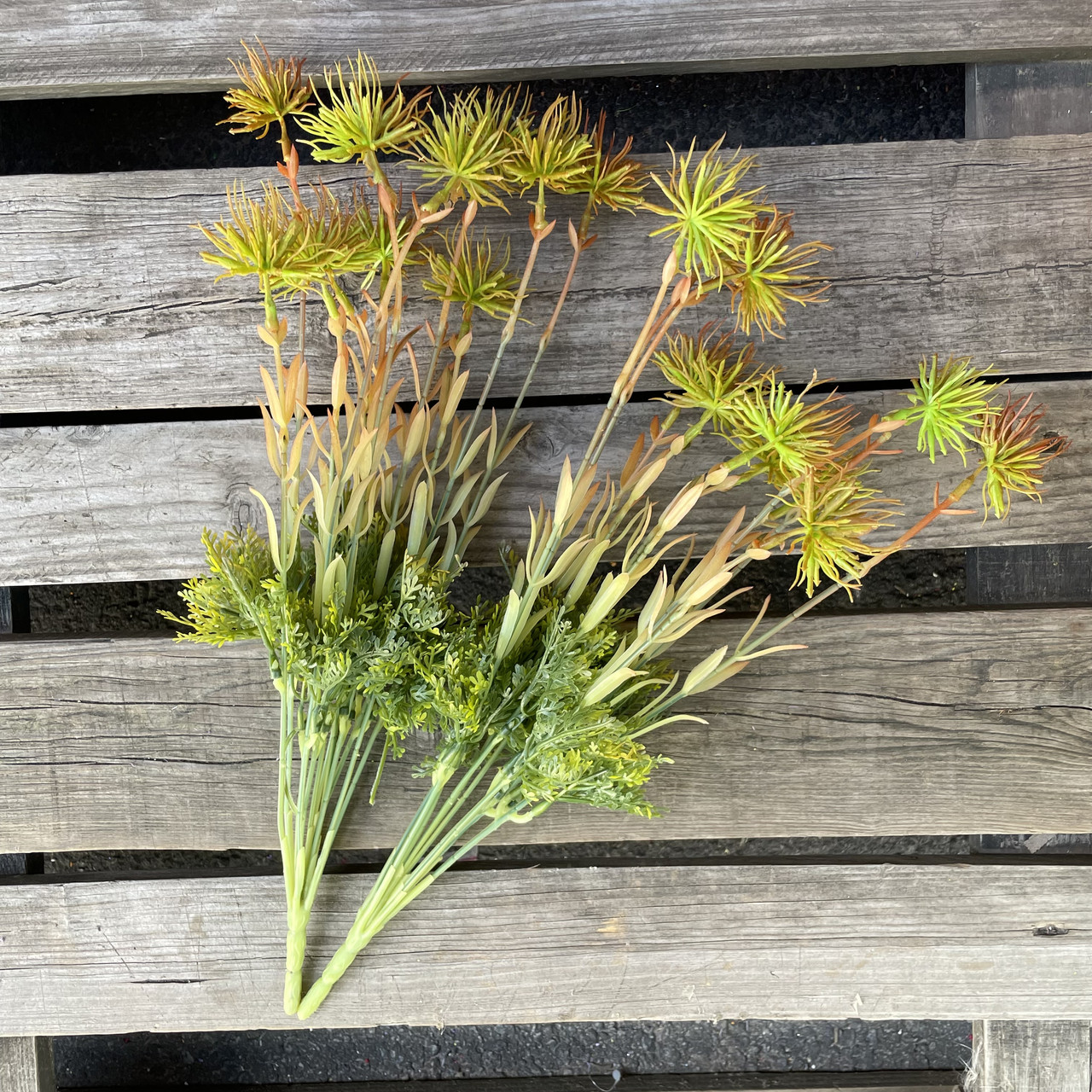 Штучні квіти зелені 38 см, фото 1