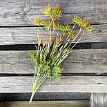 Штучні квіти зелені 38 см, фото 3