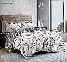 Постільна білизна бязь Романтика сірий