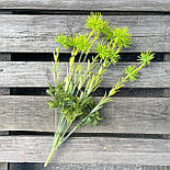 Штучні квіти зелені 38 см, фото 2