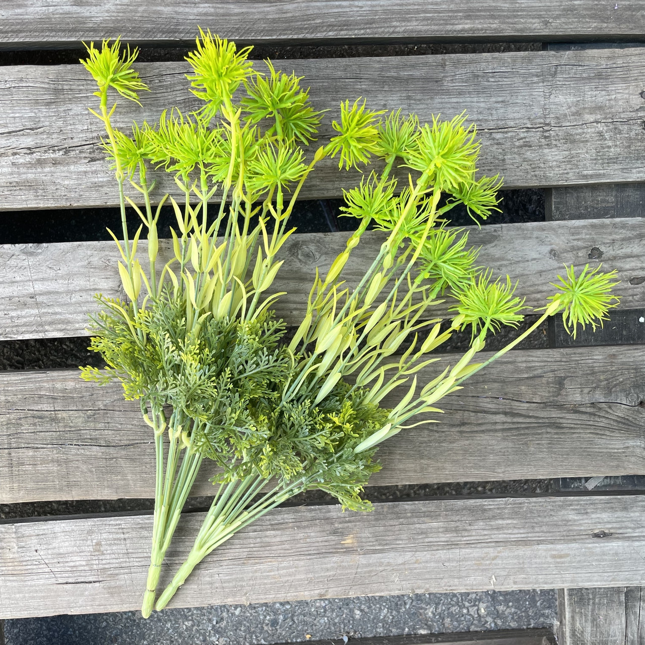 Штучні квіти зелені 38 см, фото 1