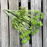 Штучні квіти зелені 38 см, фото 3