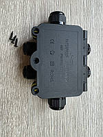 Розподільна коробка IP68 6 вводів кабелю.Герметична розподільна коробка M20-6