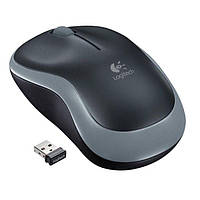 Миша бездротова Logitech M185 Wireless optical сіра