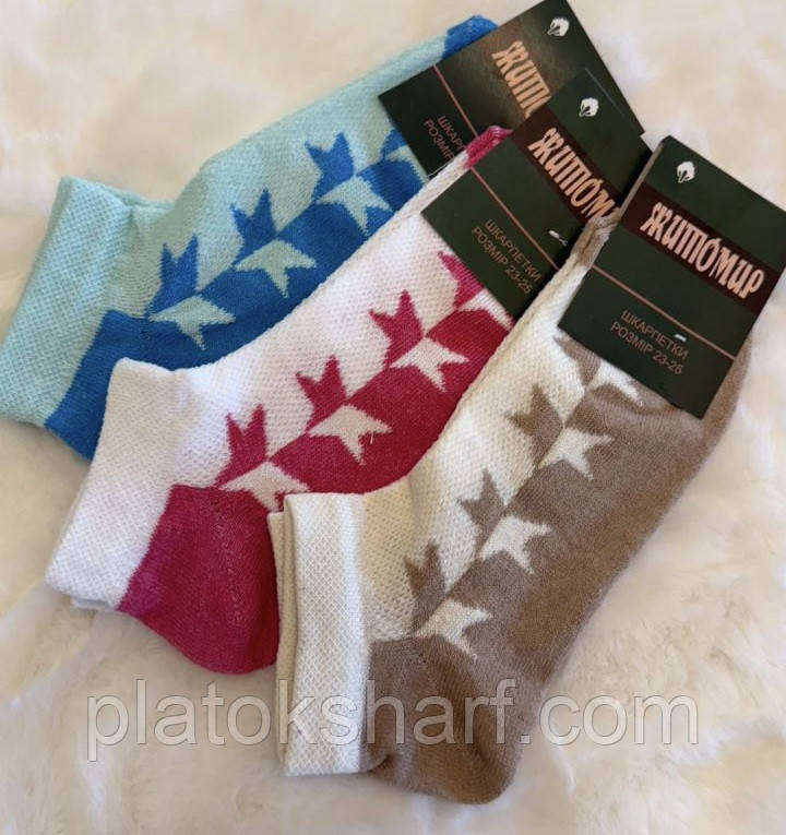 Шкарпетки жіночі Українського виробництва «Крапинка» стрейч 36-40