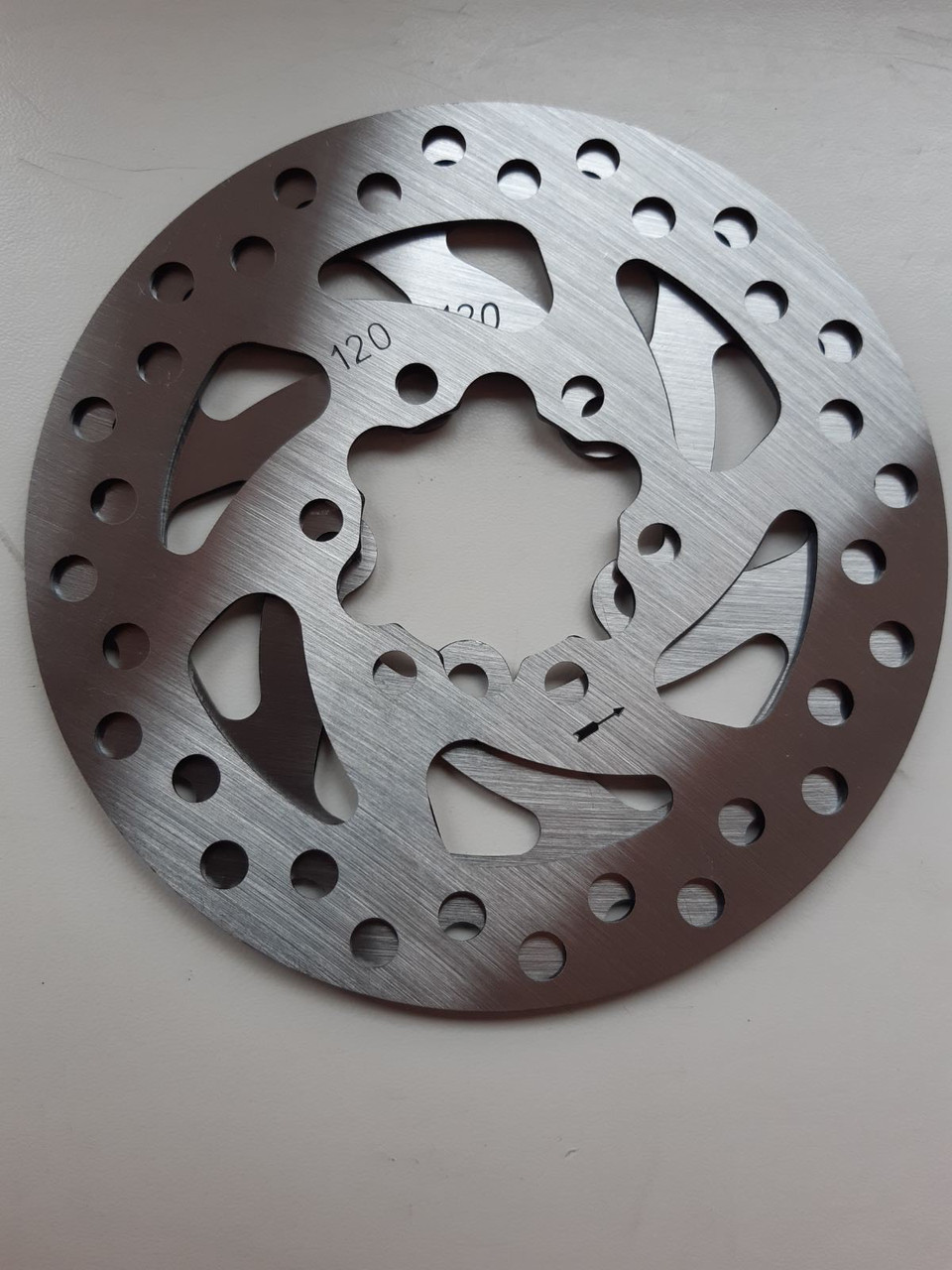 Диск для Kugoo kirin g2 pro 120 мм із 5 гвинтами кріплення, фото 1