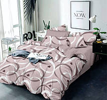 Постільна білизна бязь Романтика коричневий