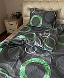 Постільна білизна бязь Маестро зелений, фото 3